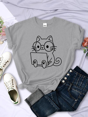 Camiseta Gato