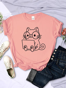 Camiseta Gato