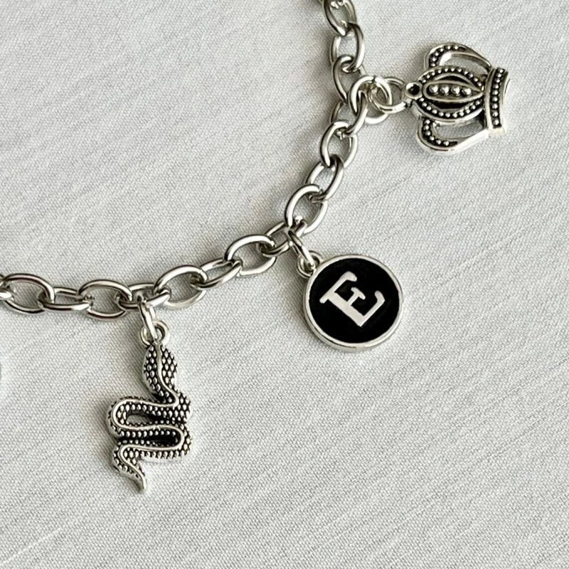 Pulseira de reputação taylor swift álbum de reputação inspirado antigo rep charme pulseira er taylor swiftie presente eras merch rep tv