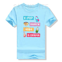 K-Pop Moda para Fãs de K-Drama Coreano & KPop T-Shirt Presente Meninas Moda Coreia do Sul Roupas Life Style Gráfico Tee Casual Top